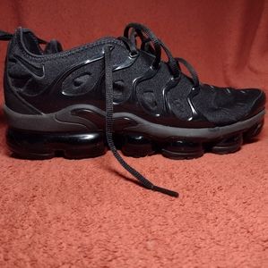 Nike Air Vapormax Plus Black/Black/Dark Grey - 924453 004 Mens US Size 8/ 9.5 W